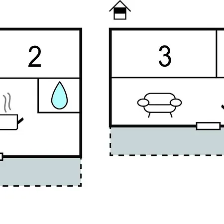 Hébergement de vacances 4 Bedroom Amazing In